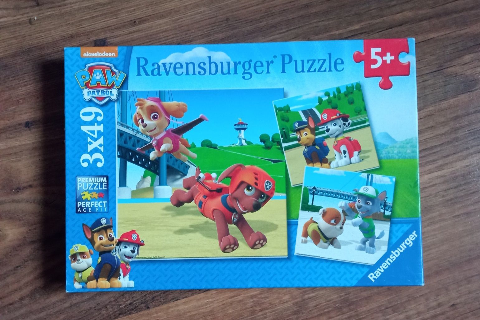 Puzzle Psi Patrol Ravensburger 3x49