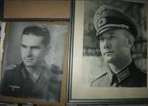 Stare duże zdjęcia niemieckie duża fotografia Żołnierz wh ss lw 2wś