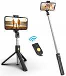Kijek Do Selfie Tripod Statyw Pilot bluetooth uchwyt statyw Bluethoth