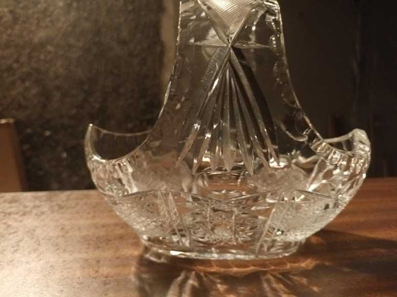 2 piękne kryształy. Koszyki. PRL