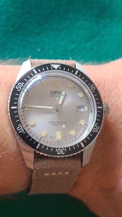 ORIS sixty five Automatico caixa e papeis NOVO