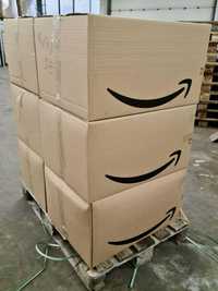Palety boxy Amazon zwroty konsumenckie nadwyżki stoki towar na handel
