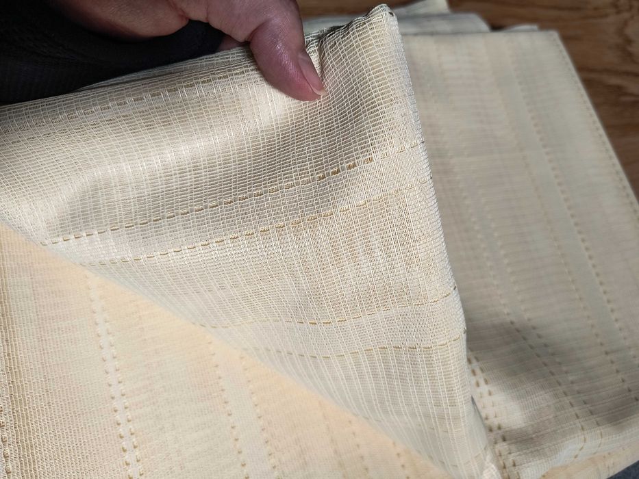 Sprzedam dwie firany 110x300cm. Używane, żółte.