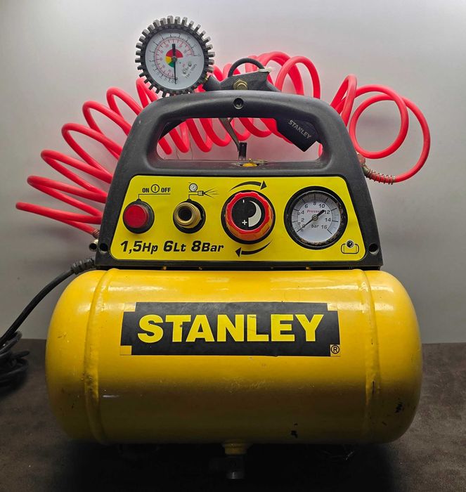 Stanley Dn200/8/6 Kompresor, Żółty/Czarny, 38 x 38 x 35 cm
