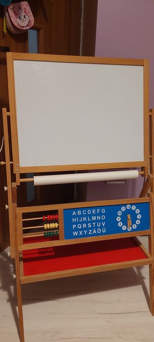 Tablica drewniana stojąca