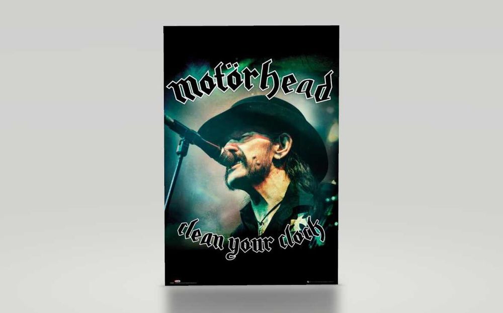Motorhead Clean Your Clock Plakat muzyczny 61x91,5 cm