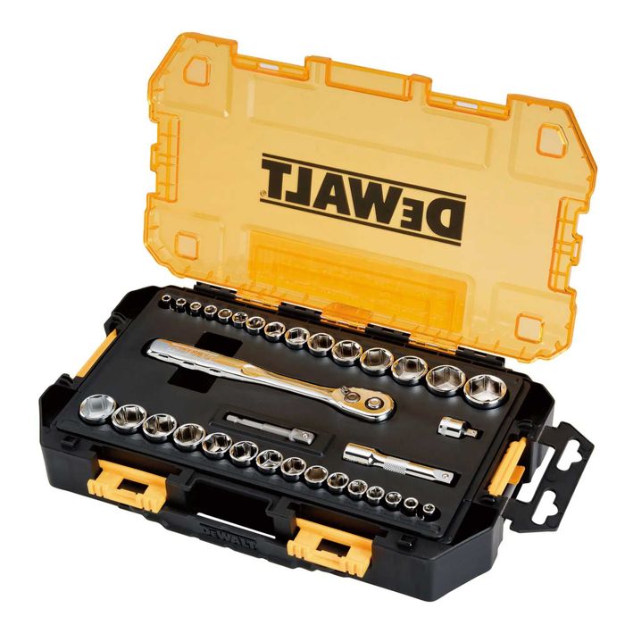 DeWALT DWMT45034-0  Набір головок 1/4, 3/8, 34 предмети
