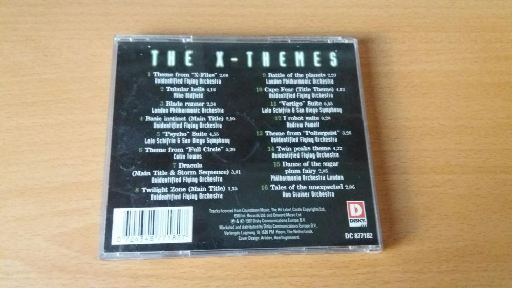 PŁYTA CD The X - Themes, songs from the unknown, rock