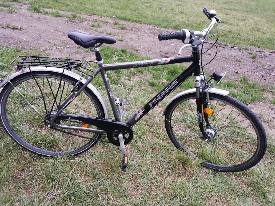 Męski Rower Pegasus Milano aluminiowy 28" , Nexus Shimano