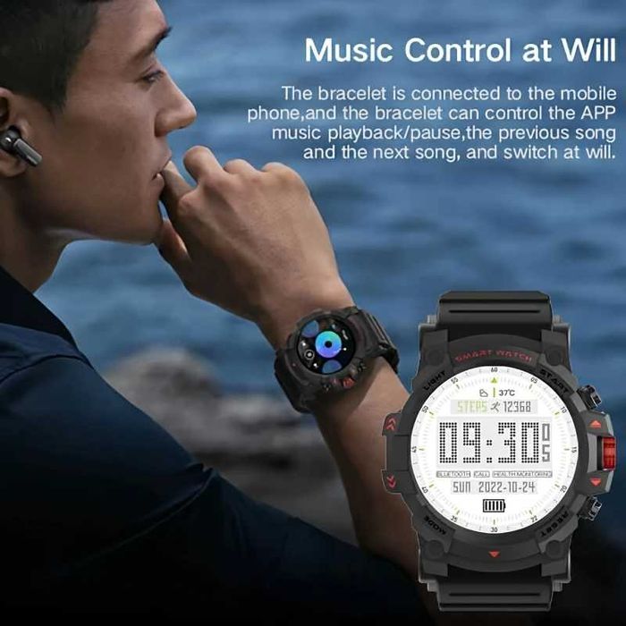 Zegarek Sportowy SmartWatch GPS - Nowy