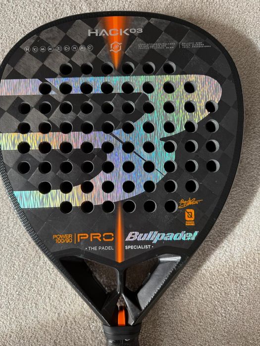 Raquete padel Bullpadel Hack03 Paquito Navarro