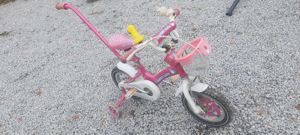 Rowerek dziecięcy dla dzieci różowy