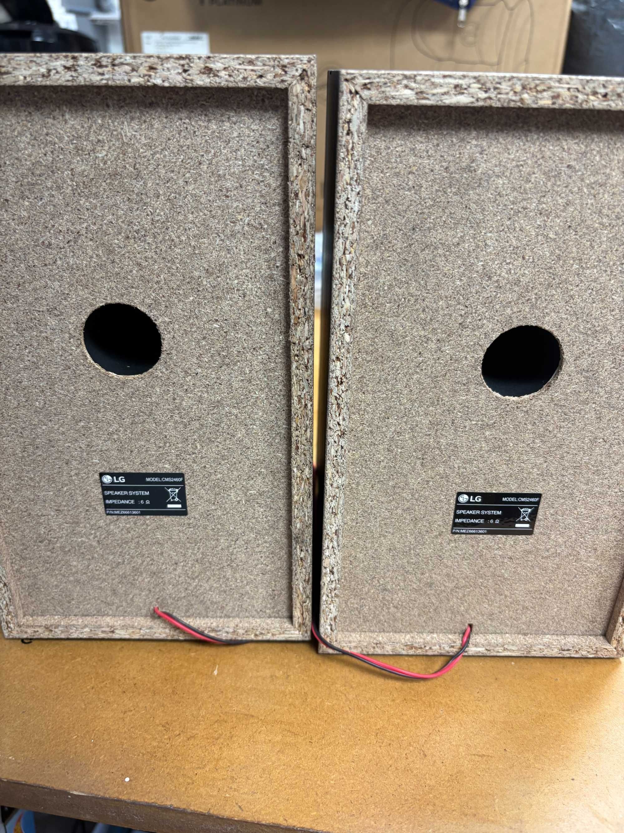 Lg CM2460 Zestaw Stereo, Czarny 100W Uszkodzony