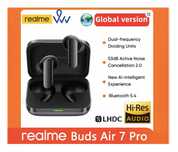 Новые блютуз наушники Realme Buds Air 7 Pro Global Bluetooth 5.4 LHDC