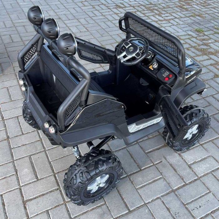 Buggy MERCEDES CIĘŻAROWY AMG 4x4 Auto Akumulator Elektryczny 2 DZIECI