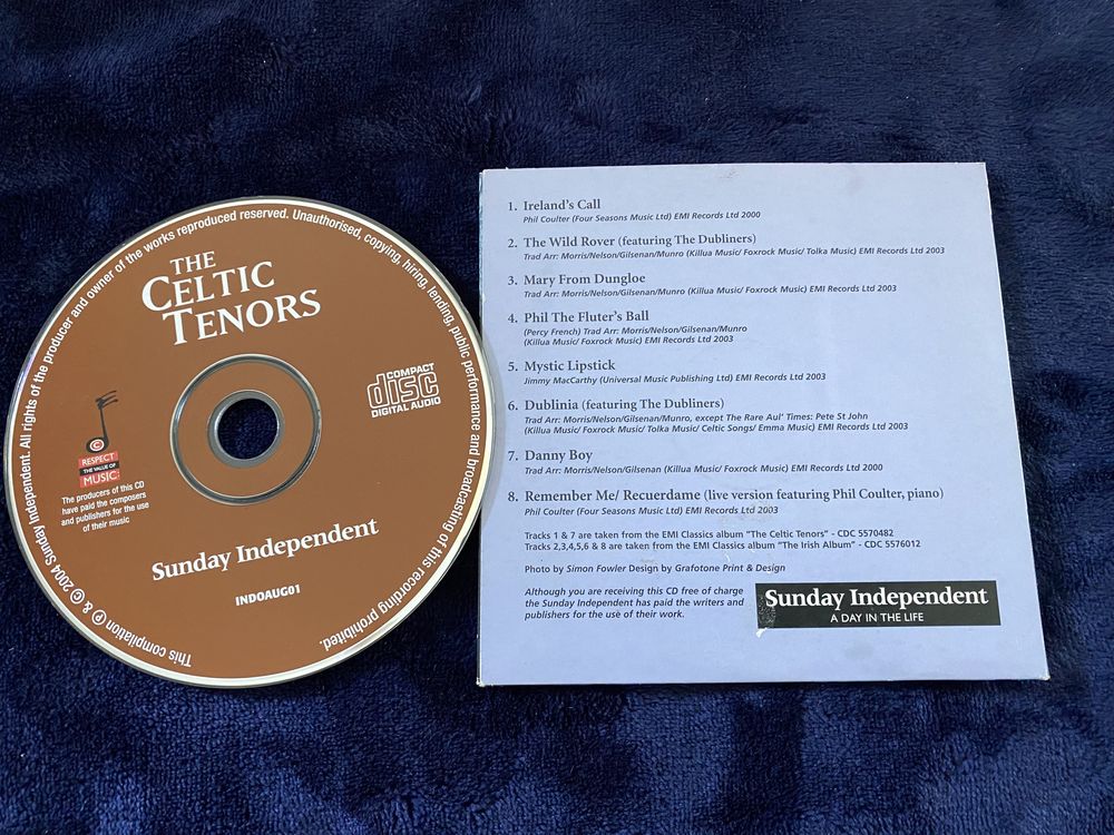 Płyta CD The Celtic Tenors