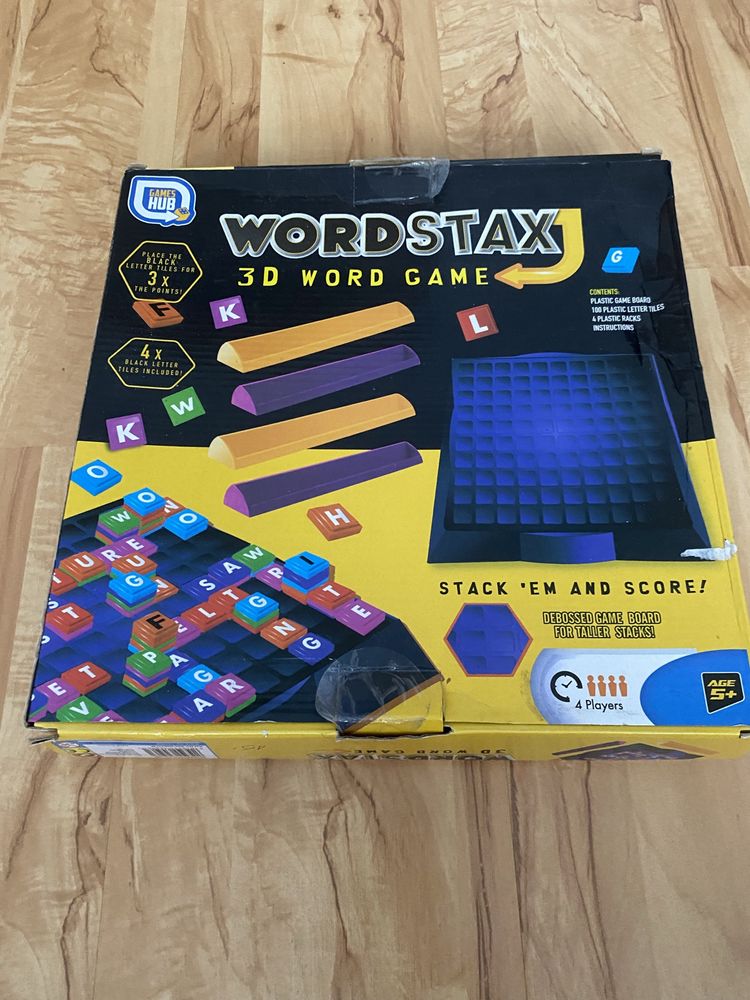 Gra wordstax 3d word game