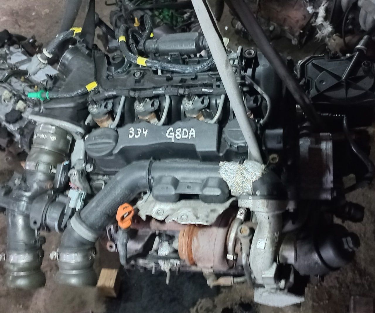 Мотор, Двигун Ford Focus MK2, C-Max MK1, 1.6 TDCi, Volvo V50 1.6 D
G8D