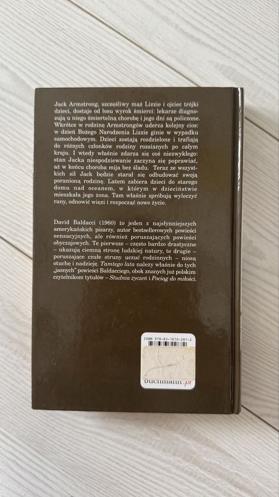 Książka Tamtego lata