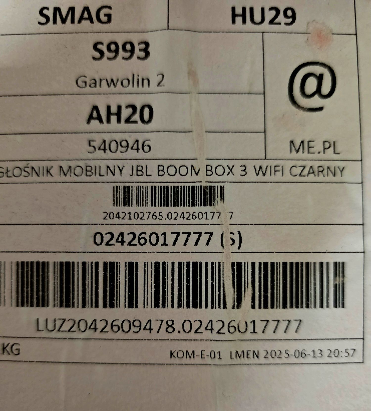 JBL Boombox 3 Wi-fi