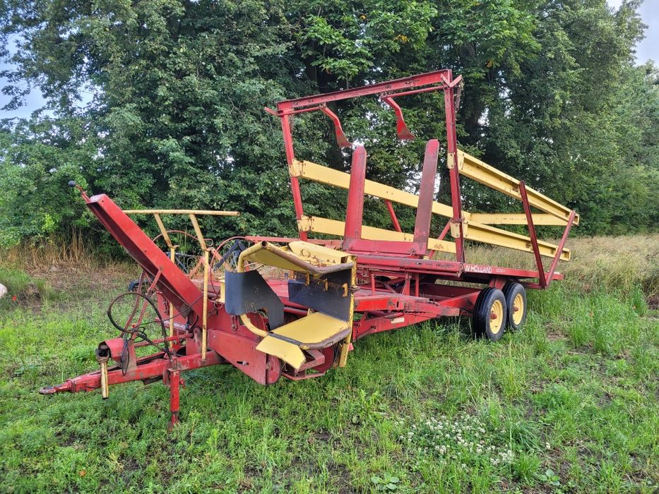 New Holland przyczepa do kostek słomy siana kemper be Fella ba