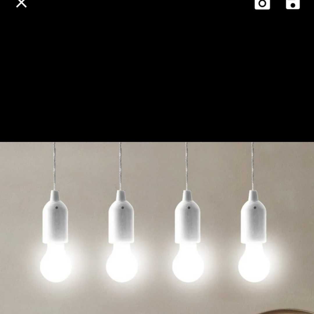 Лампа світлодіодна на батарейках