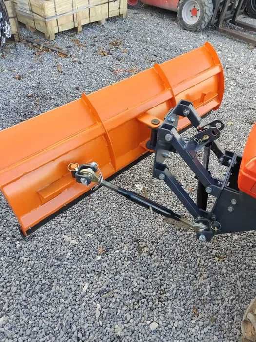 Pług do śniegu do mini traktorka ciągnika solidne mocowanie