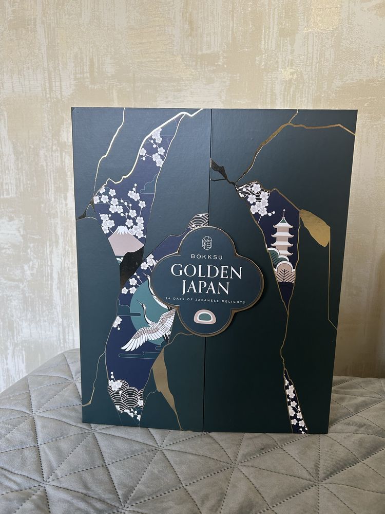 Коробка від адвент календаря bokksu golden japan