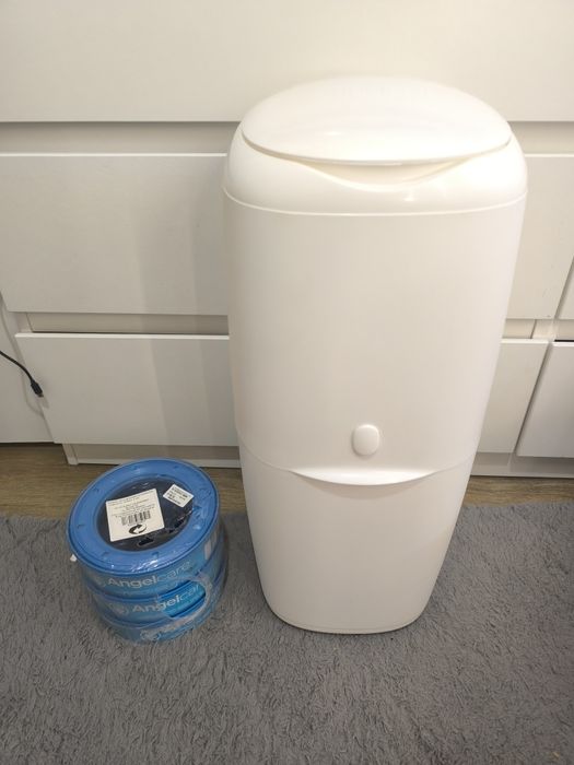 Angelcare kosz na pieluchy+3 wkłady.