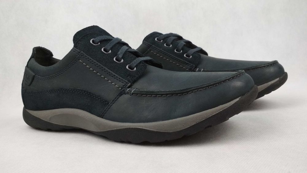 CLARKS Randle Walk Półbuty Buty Codzienne Skórzane Roz. 44