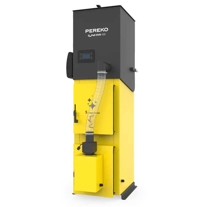 Kocioł na pellet PEREKO QmPell Evo 8 do pieca paleta pelletu gratis