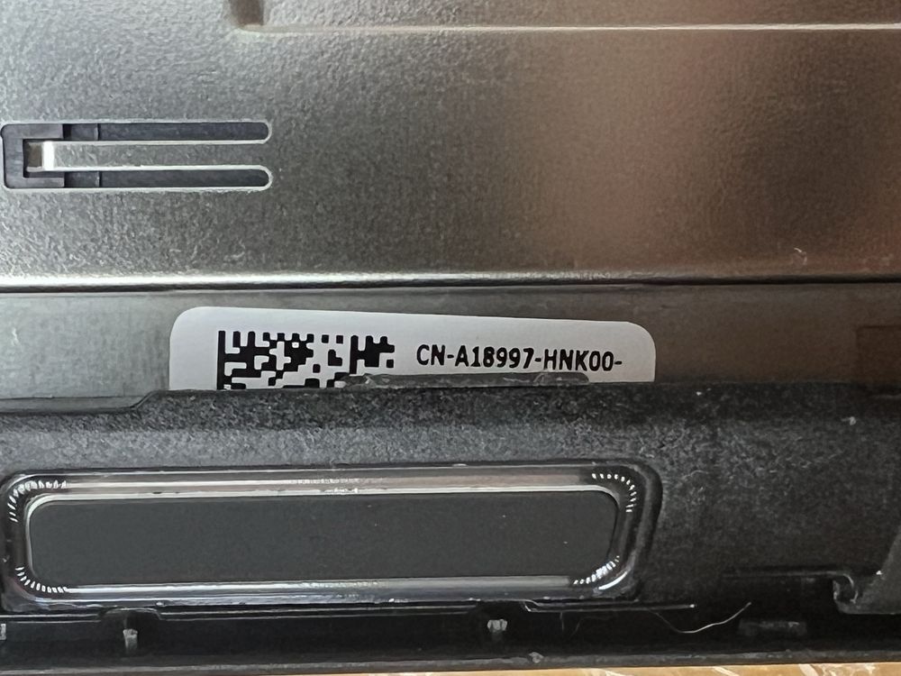 Топкейс, палмрест в зборі Dell Latitude 5500 5501.