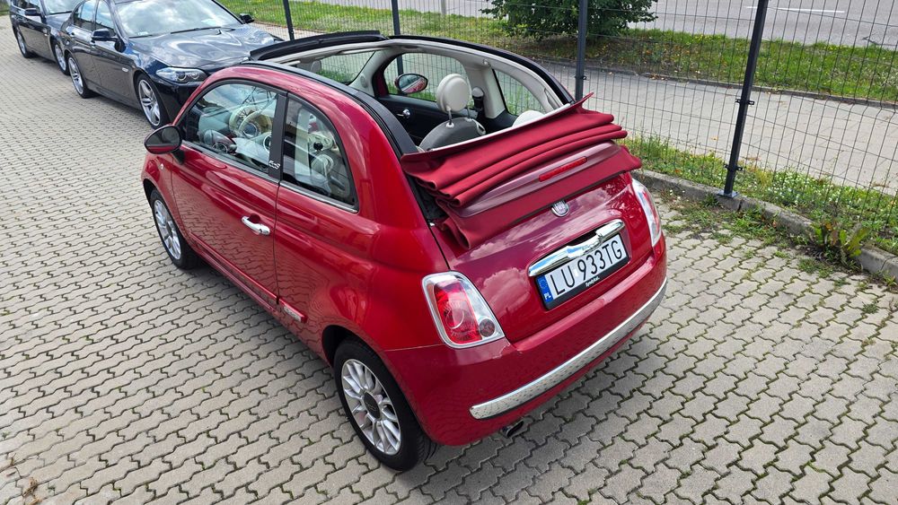 Wypożyczalnia wynajem Fiat 500c Cabrio ! Wypożycz kabriolet !