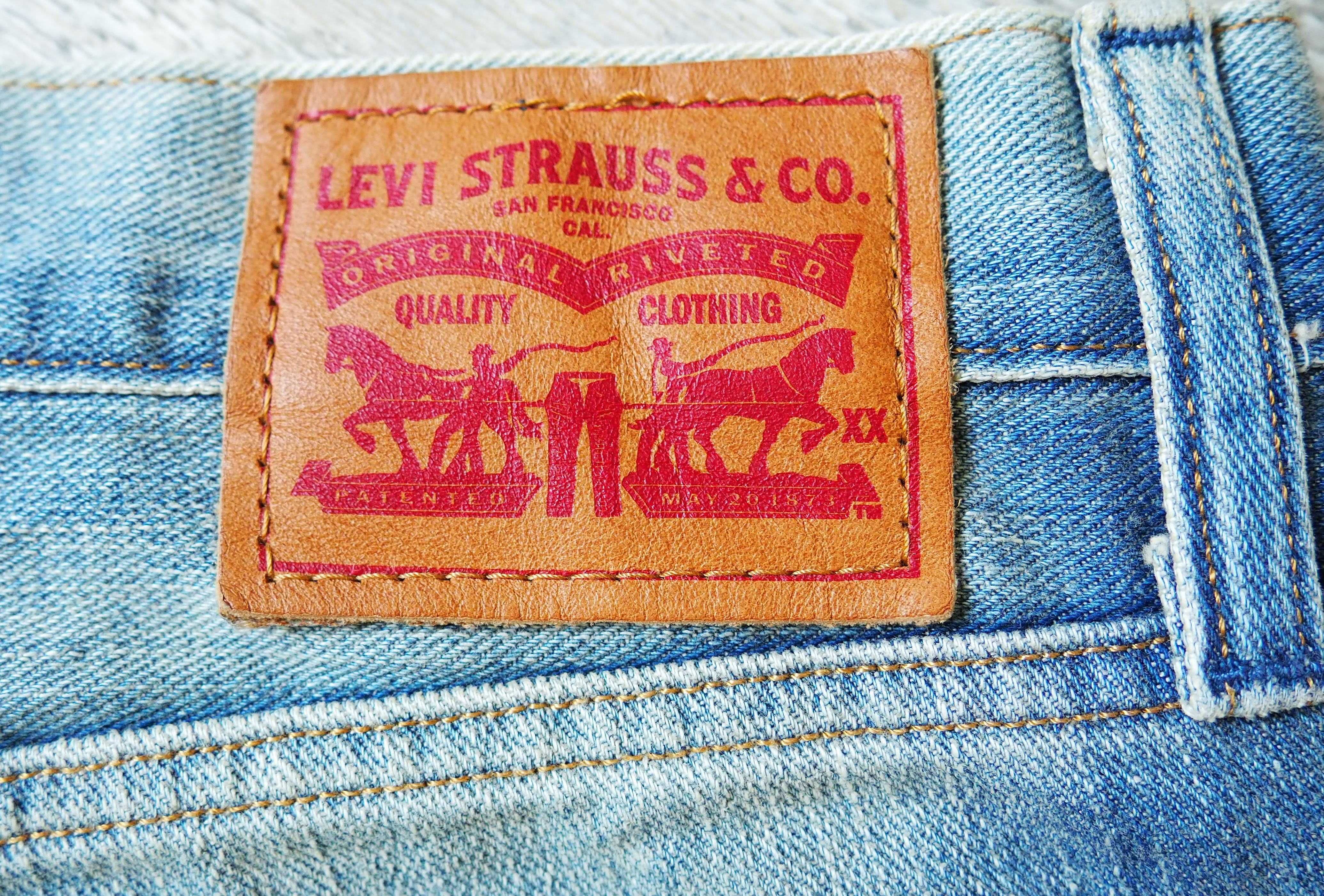 LEVI'S_szorty spodenki damskie_jeansowe_W30