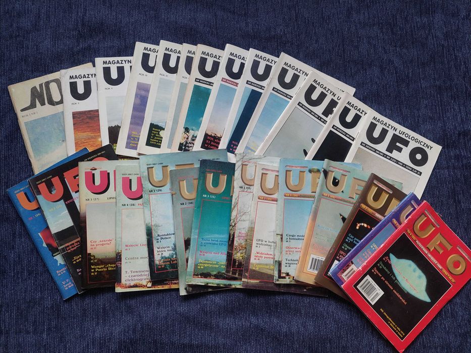 Magazyn Ufologiczny UFO zestaw 40sztuk