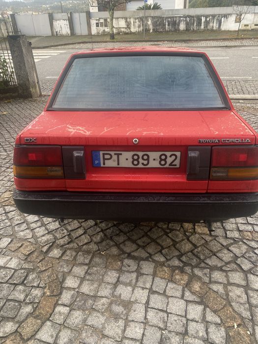 Toyota corolla dx classico restaurado