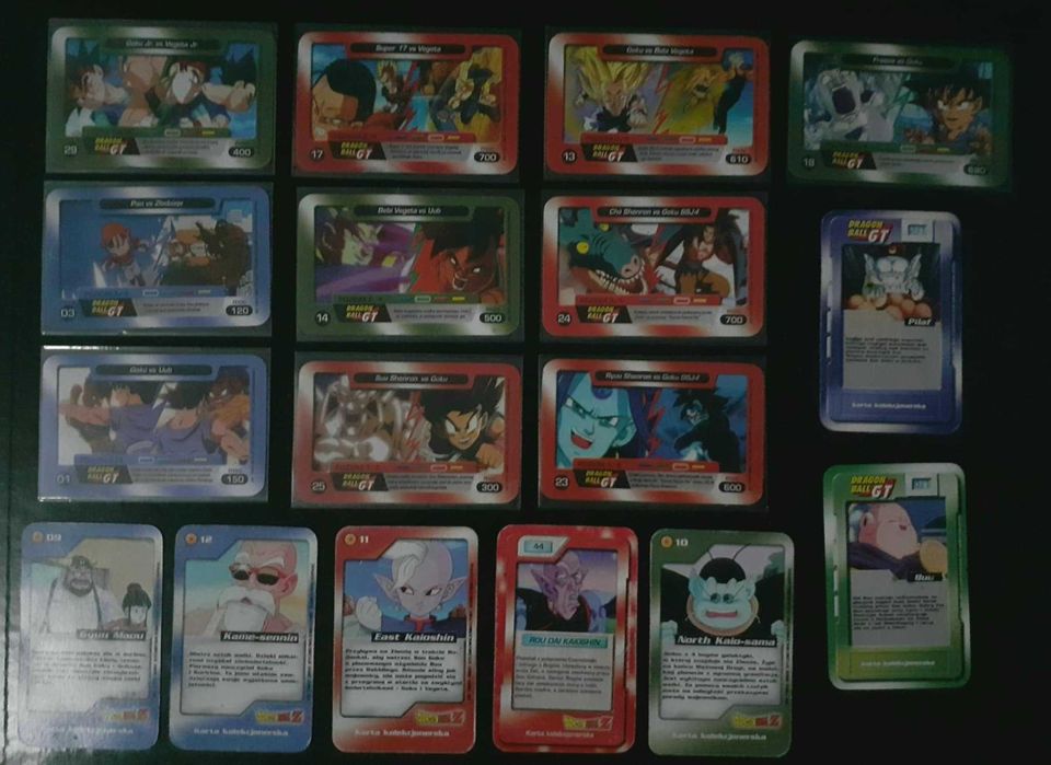 Dragon Ball karty chio Gt