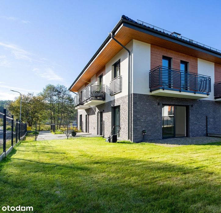 Bliźniak 105 m2 3-poziomy z ogrodem klimatyzacja (Sosnówka k.Karpacza)