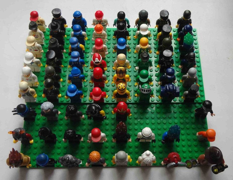LEGO Лего минифигурка 70 штук, на выбор