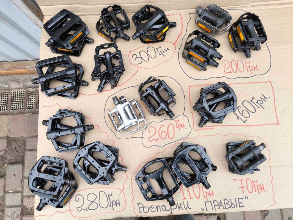 Педали на велосипед