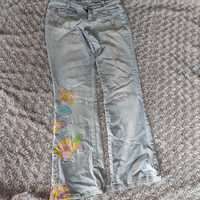 Oryginalne spodnie vintage 2yk biodrówki dzwony