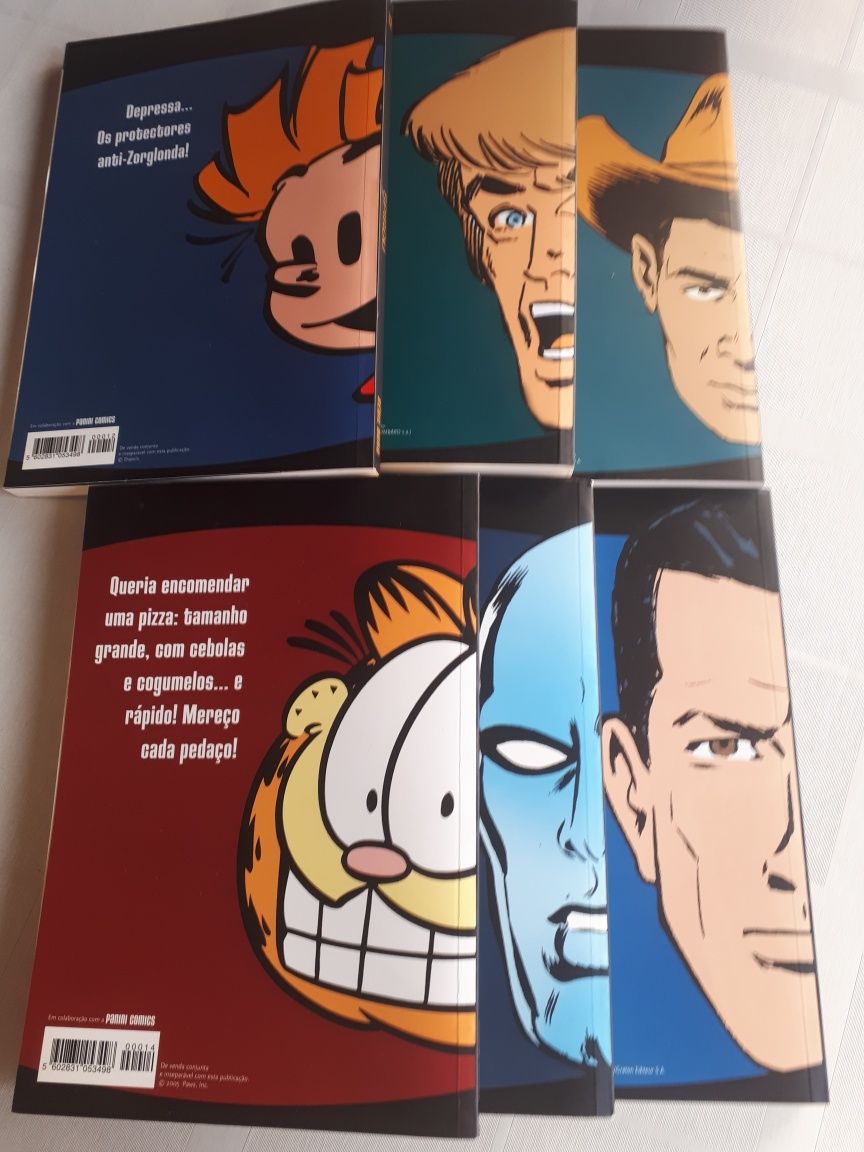 Comics da Série Ouro clássicos da BD