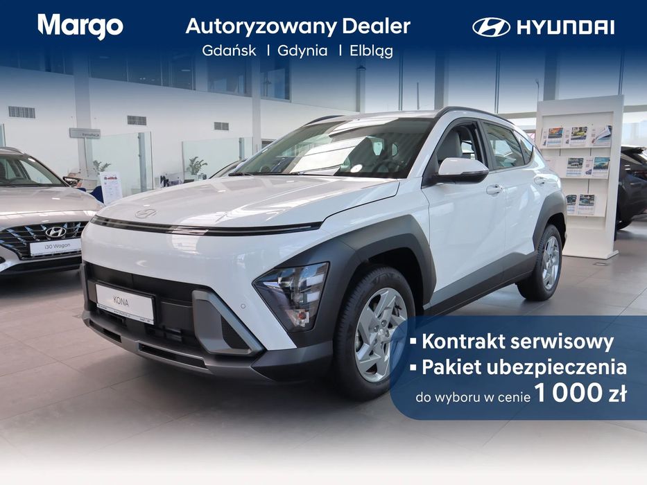 Hyundai Kona DESIGN + TECH / Kamery 360 / widok martwego pola / Hyundai Margo