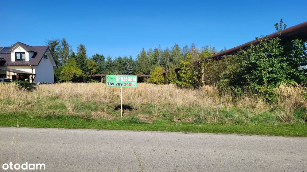 Działka budowlana w Sarnowie, ul. Leśna (gm.Psary) Super Lokalizacja