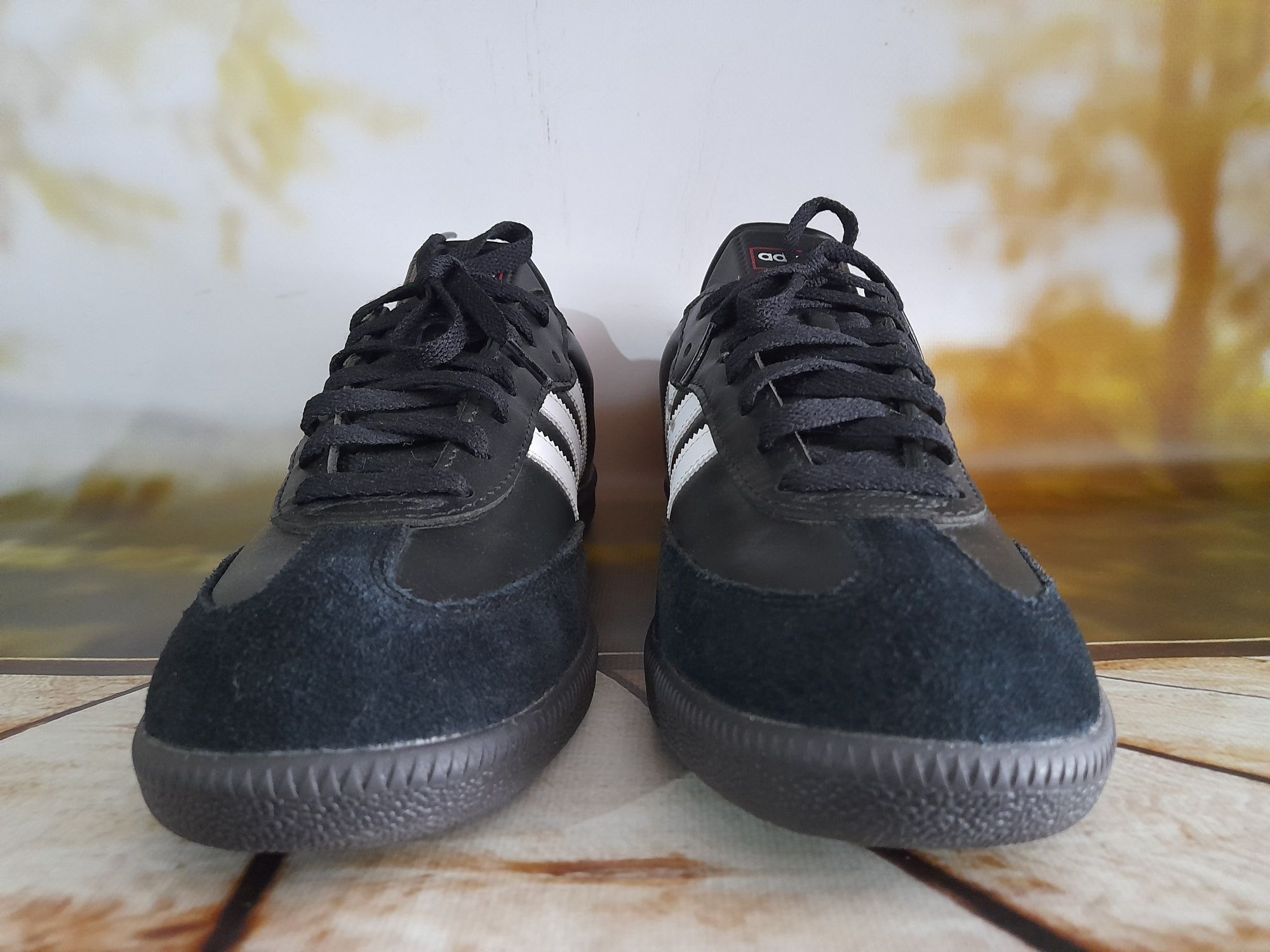 Оригінал Adidas Samba 27.5 см. нові шкіряні кросівки