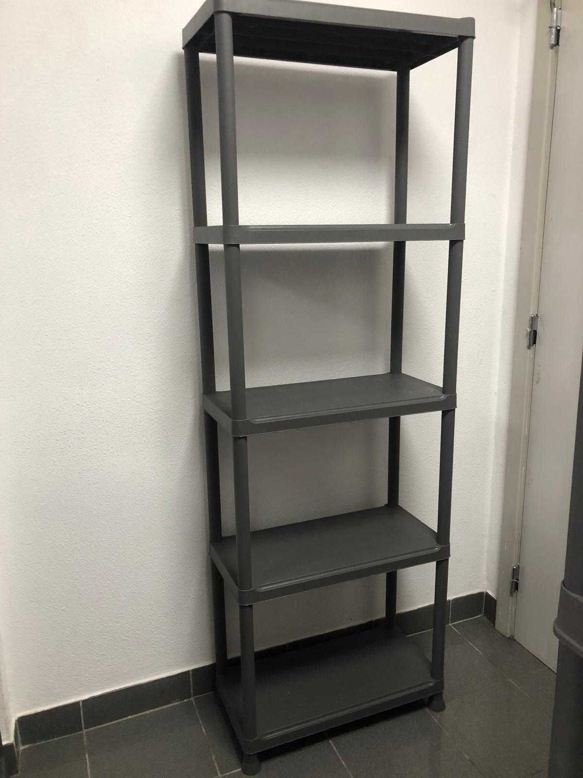 Estante de excelente qualidade para interior/exterior sem parafusos!