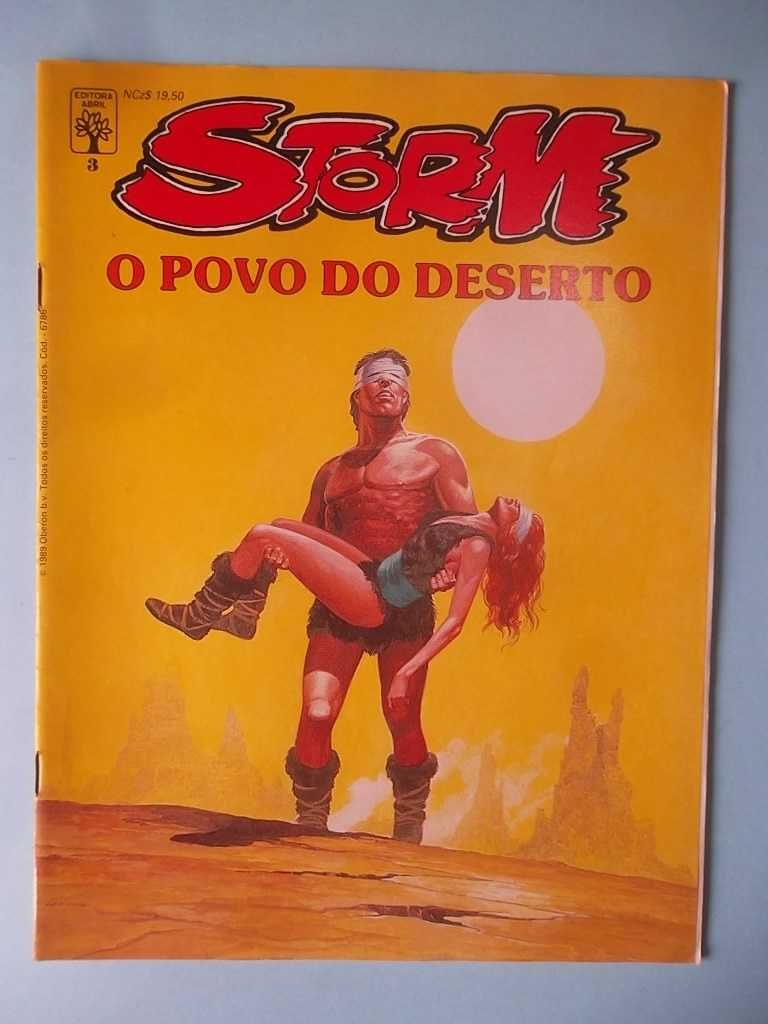 STORM Nº 1 a 10 completo Editora Abril Don Lawrence