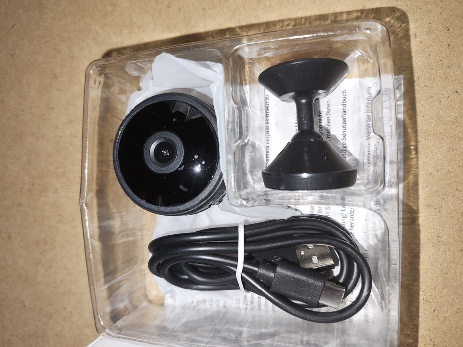 NOWA Mini Kamera Szpiegowska Ukryta Ebarsenc Q17 - WiFi, HD, Noktowizo