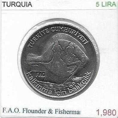 Turquia - - - "F.A.O." - - - - - Moedas