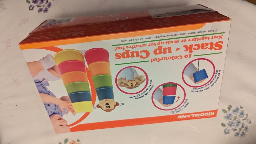 Пірамідка Kiddieland Stack-up Cups